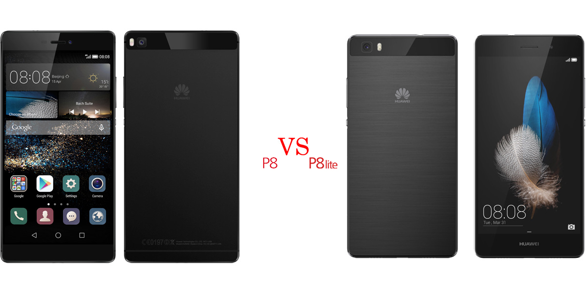 Huawei P8 versus Huawei P8 Lite 1